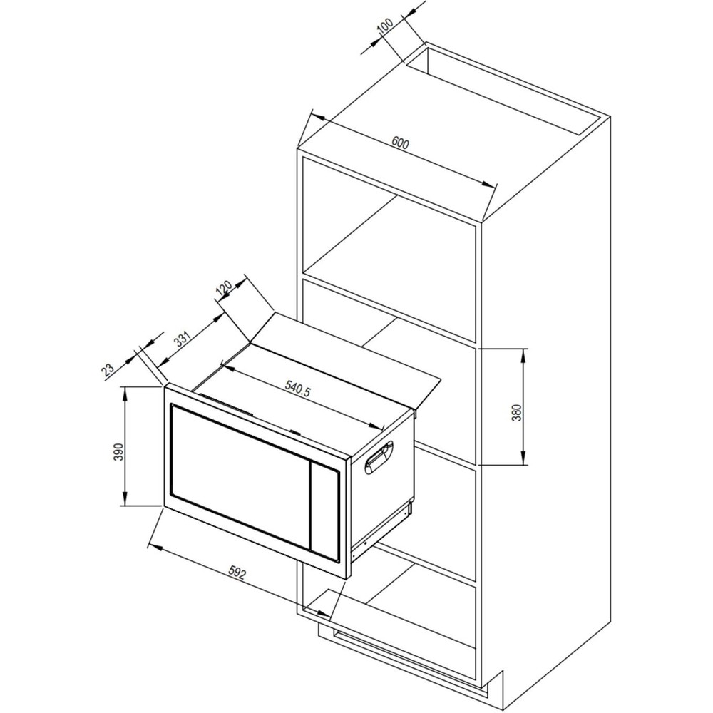 Мікрохвильова піч De Dietrich DME4310X - изображение 4